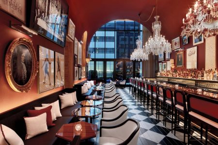 The Bar at Baccarat Hotel, one of the best hotel bars in NYC