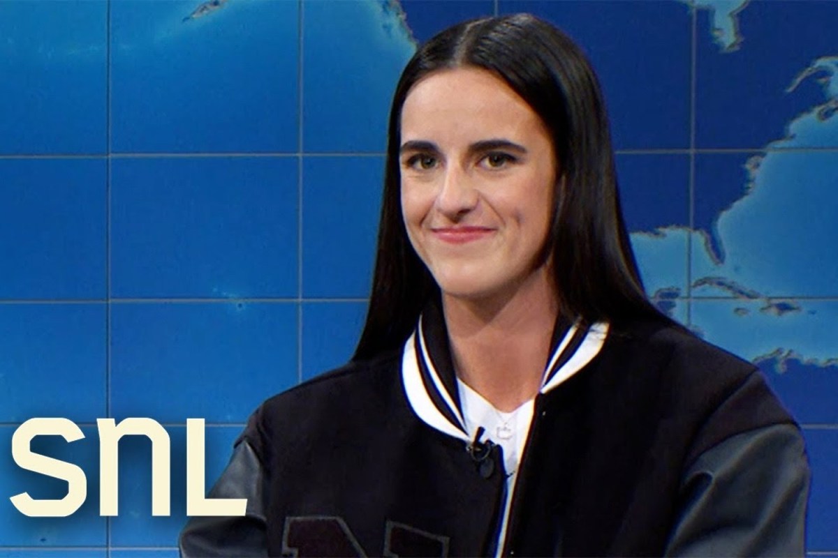 Caitlin Clark on "SNL"