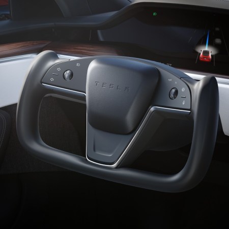 Tesla Model S interior