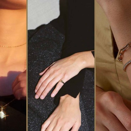 Jewelry from Catbird, J.Hannah and Kinn.