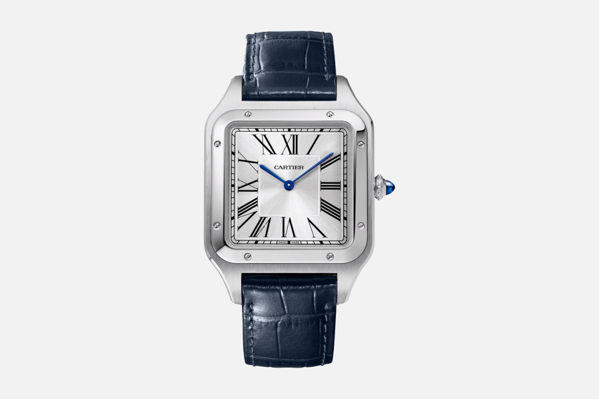 Cartier Santos-Dumont Peacock Blue