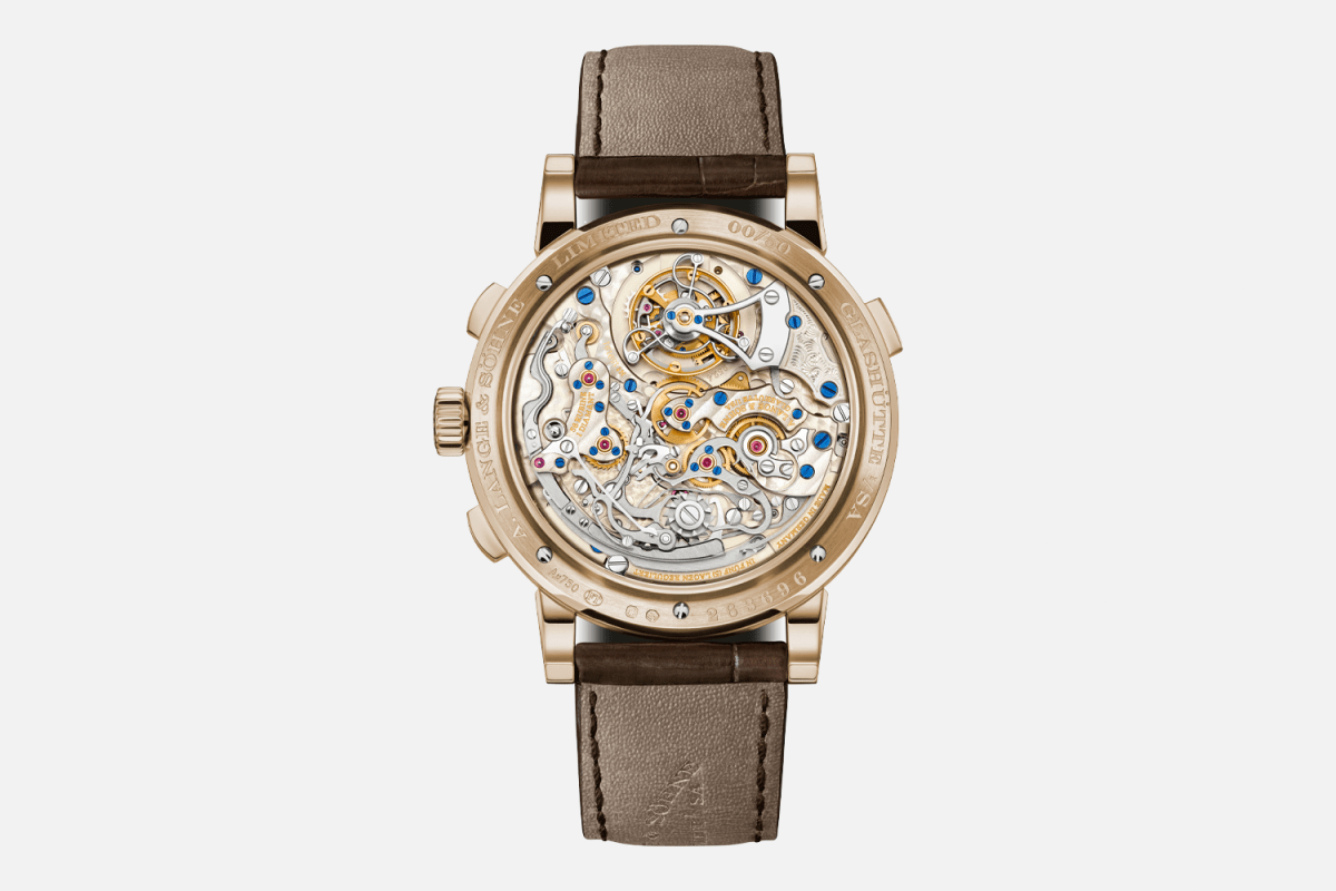 Lange Datograph Perpetual Tourbillon Honeygold “Lumen”