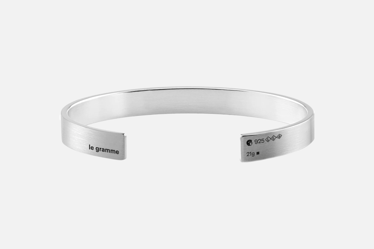 Le Gramme Ribbon Bracelet